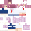 Minecraft skin texture, 64x64 pixels