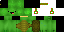 Minecraft skin texture, 64x32 legacy pixels