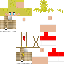 Minecraft skin texture, 64x64 pixels