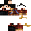 Minecraft skin texture, 64x64 pixels