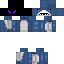 Minecraft skin texture, 64x64 pixels