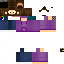 Minecraft skin texture, 64x64 pixels
