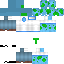 Minecraft skin texture, 64x64 pixels