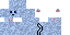 Minecraft skin texture, 64x32 legacy pixels