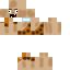 Minecraft skin texture, 64x64 pixels