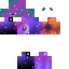 Minecraft skin texture, 64x64 pixels