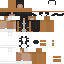 Minecraft skin texture, 64x64 pixels
