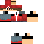 Minecraft skin texture, 64x64 pixels