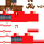 Minecraft skin texture, 64x64 pixels