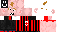Minecraft skin texture, 64x32 legacy pixels