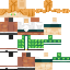 Minecraft skin texture, 64x64 pixels