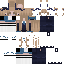 Minecraft skin texture, 64x64 pixels