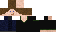 Minecraft skin texture, 64x32 legacy pixels