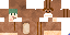 Minecraft skin texture, 64x32 legacy pixels
