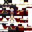 Minecraft skin texture, 64x64 pixels
