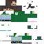 Minecraft skin texture, 64x64 pixels
