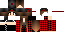 Minecraft skin texture, 64x32 legacy pixels