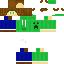 Minecraft skin texture, 64x64 pixels