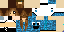 Minecraft skin texture, 64x32 legacy pixels