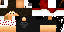Minecraft skin texture, 64x32 legacy pixels