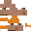 Minecraft skin texture, 64x64 pixels