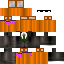Minecraft skin texture, 64x64 pixels