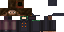 Minecraft skin texture, 64x32 legacy pixels