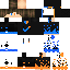 Minecraft skin texture, 64x64 pixels