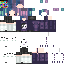 Minecraft skin texture, 64x64 pixels