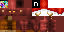 Minecraft skin texture, 64x32 legacy pixels