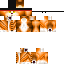 Minecraft skin texture, 64x64 pixels