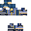 Minecraft skin texture, 64x64 pixels