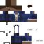 Minecraft skin texture, 64x64 pixels