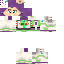 Minecraft skin texture, 64x64 pixels