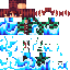 Minecraft skin texture, 64x64 pixels