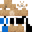 Minecraft skin texture, 64x64 pixels