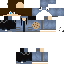 Minecraft skin texture, 64x64 pixels