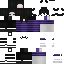 Minecraft skin texture, 64x64 pixels