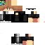 Minecraft skin texture, 64x64 pixels