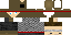 Minecraft skin texture, 64x32 legacy pixels