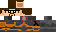 Minecraft skin texture, 64x32 legacy pixels