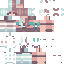 Minecraft skin texture, 64x64 pixels