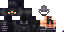 Minecraft skin texture, 64x32 legacy pixels