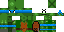 Minecraft skin texture, 64x32 legacy pixels