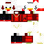 Minecraft skin texture, 64x64 pixels