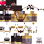 Minecraft skin texture, 64x64 pixels