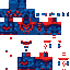 Minecraft skin texture, 64x64 pixels