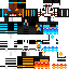 Minecraft skin texture, 64x64 pixels