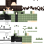 Minecraft skin texture, 64x64 pixels