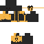 Minecraft skin texture, 64x64 pixels